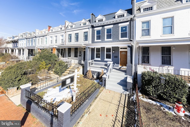 view of townhome / multi-family property