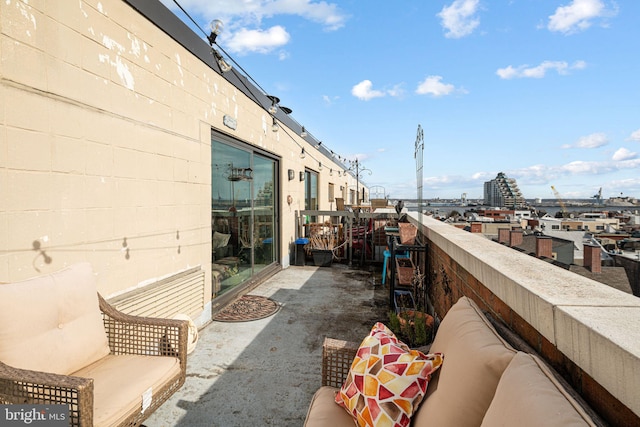 view of patio / terrace featuring outdoor lounge area