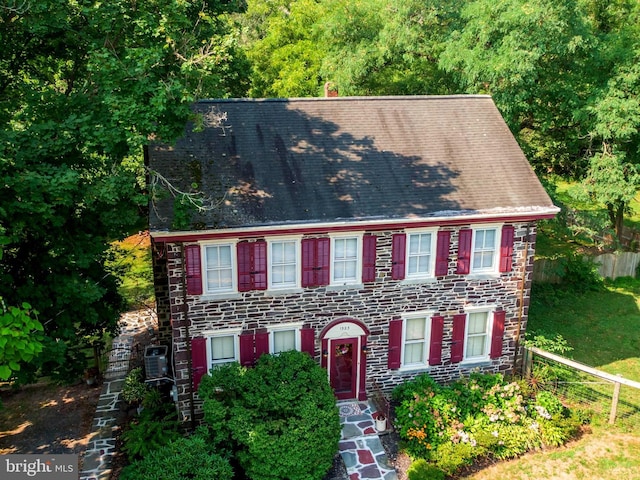 view of colonial house