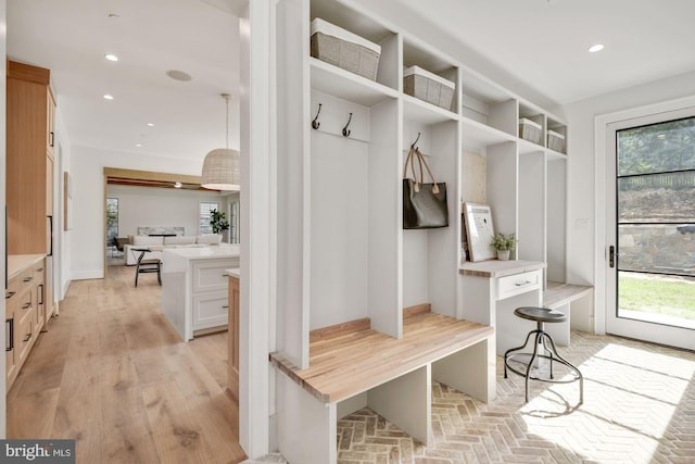 view of mudroom