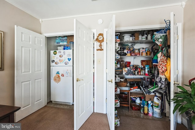 view of pantry