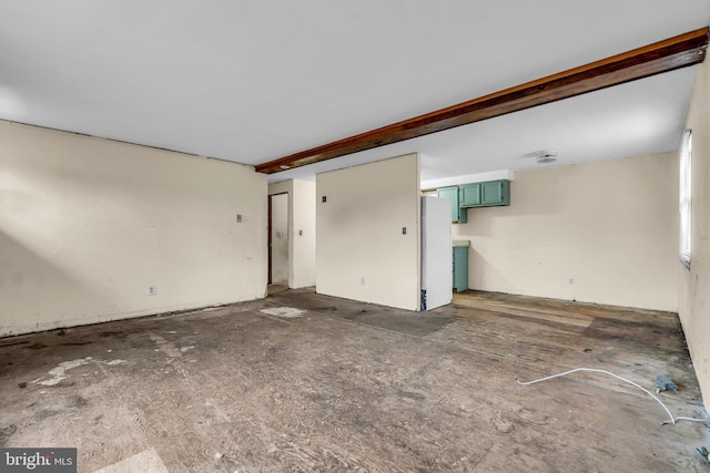 view of unfurnished living room