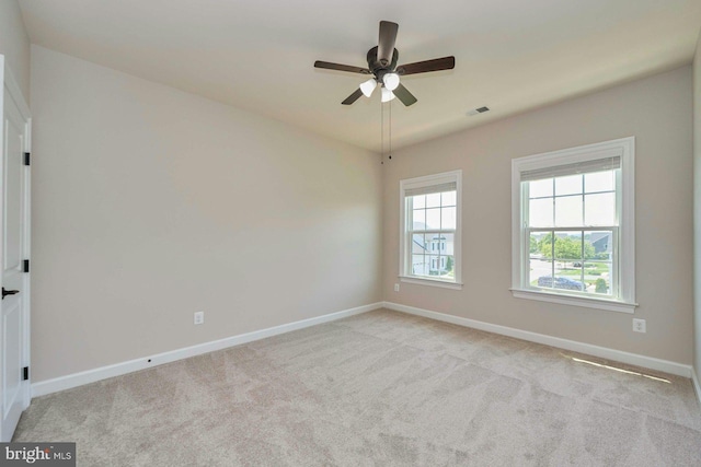 7916 Culloden Crest Ln, Gainesville, VA 20155 - empty room with carpet and a ceiling fan