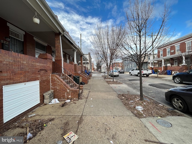 view of street