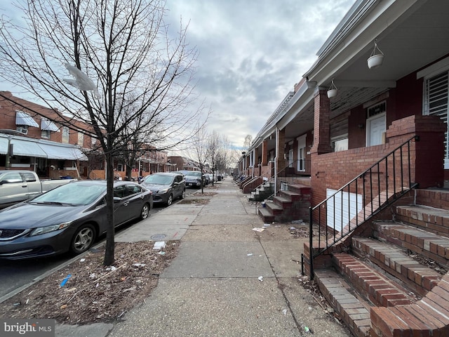 view of street