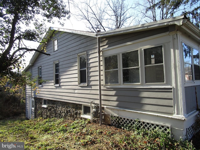 view of side of home