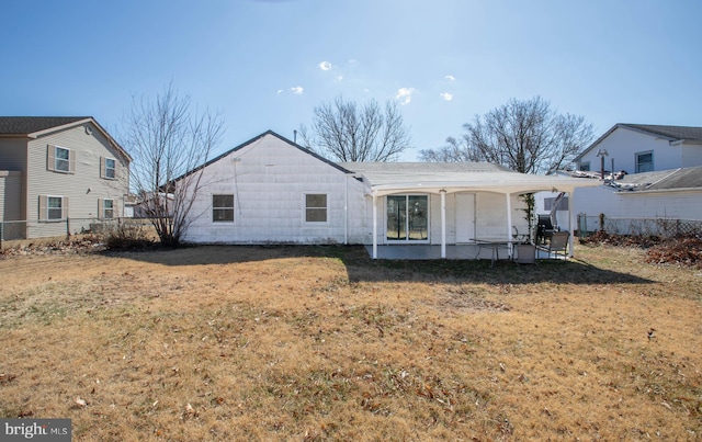 65 Pageant Ln, Willingboro, NJ 08046 - back of property featuring a patio