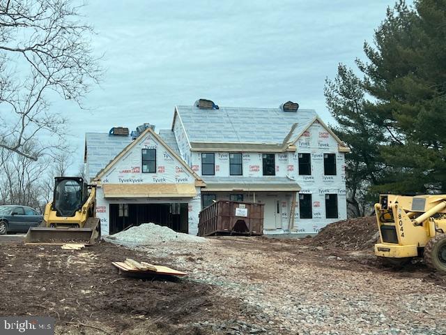 view of property in mid-construction