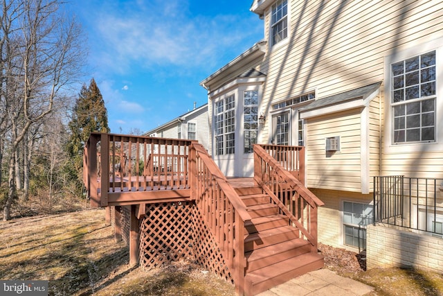 view of deck