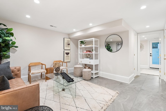 view of living room