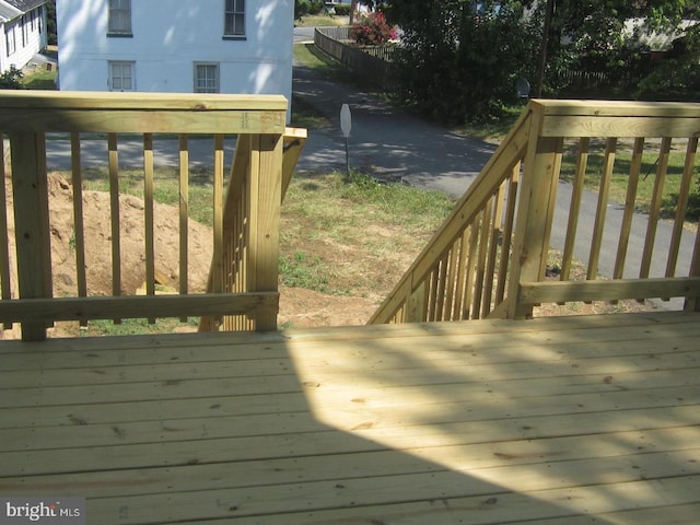 view of deck