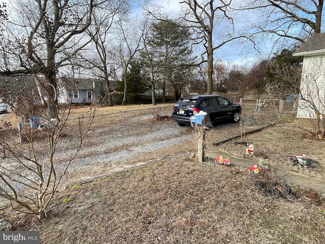 view of road