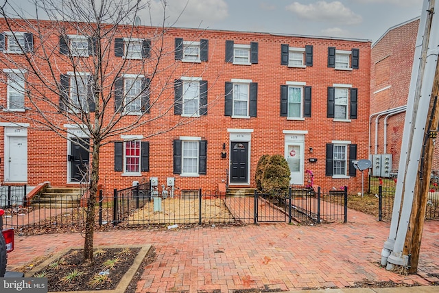 view of townhome / multi-family property