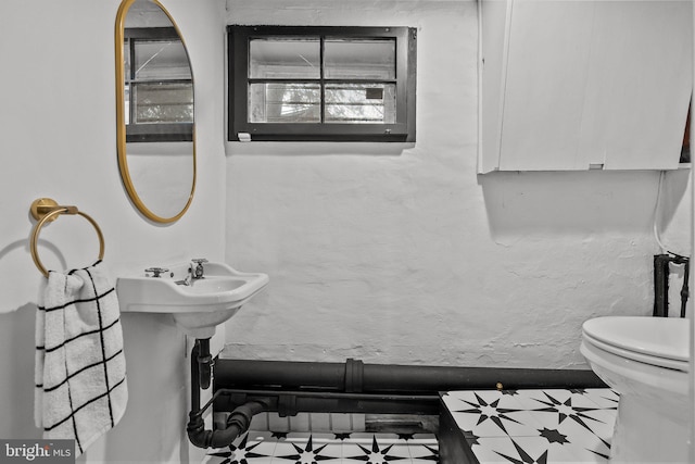 bathroom with toilet