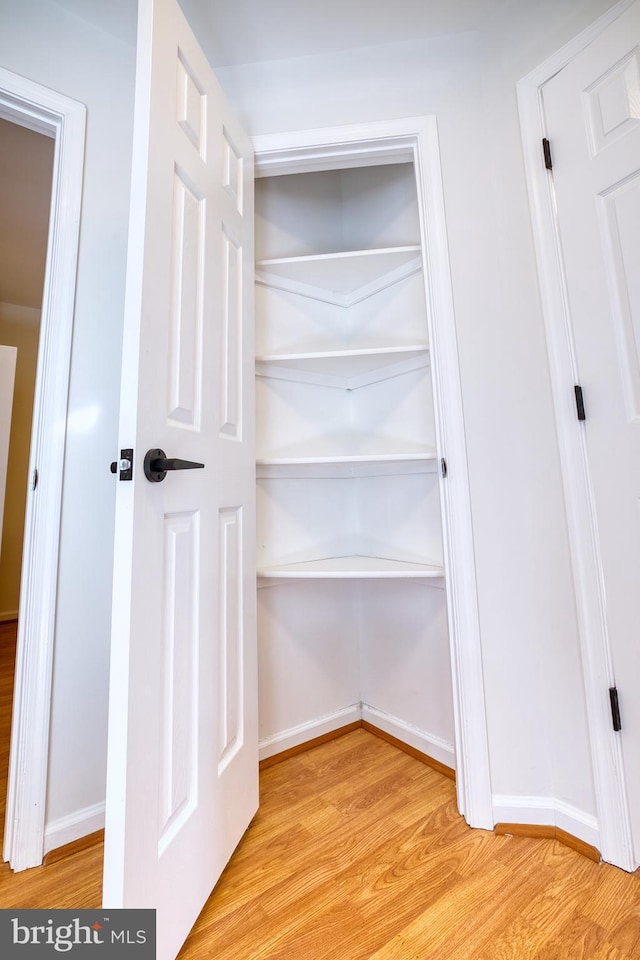 view of closet