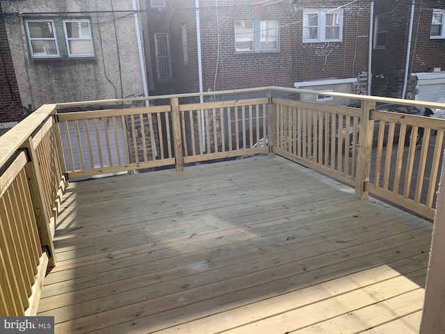 view of deck