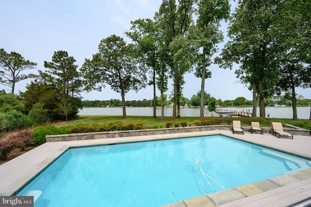 26372 Westerly Rd, Easton, MD 21601 - outdoor pool featuring a water view