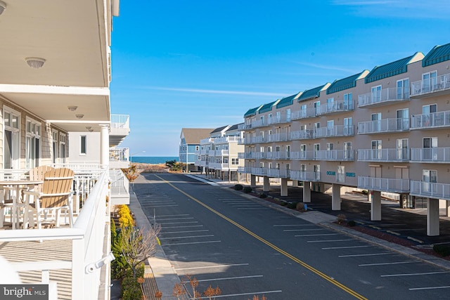 view of car parking