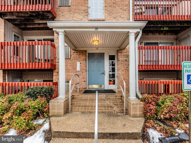 view of property entrance