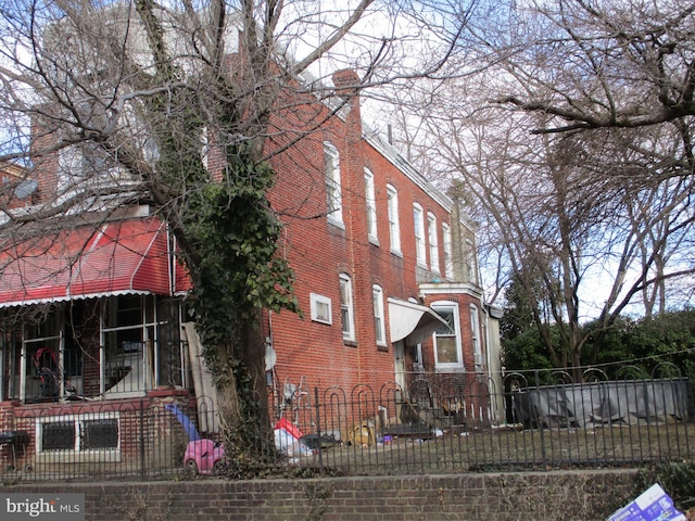 view of side of home