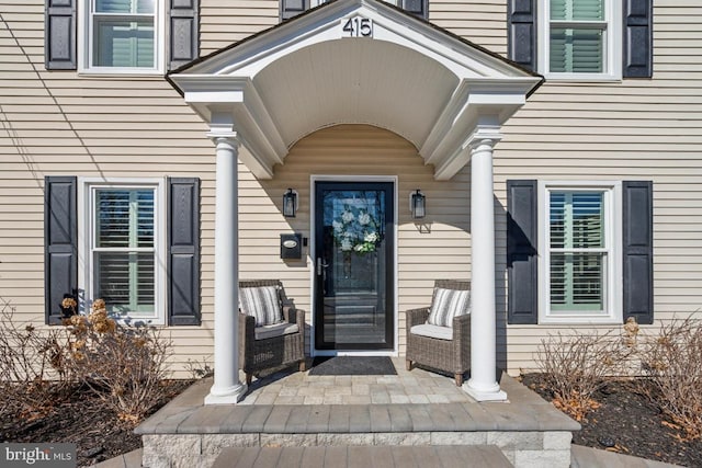 view of property entrance