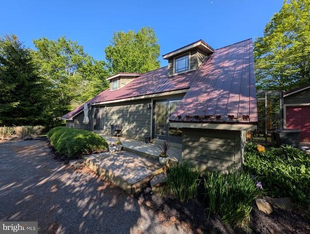 2 Yoakum Run Rd, Davis, WV 26260 - view of front of property with metal roof