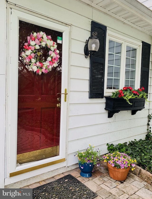 view of entrance to property