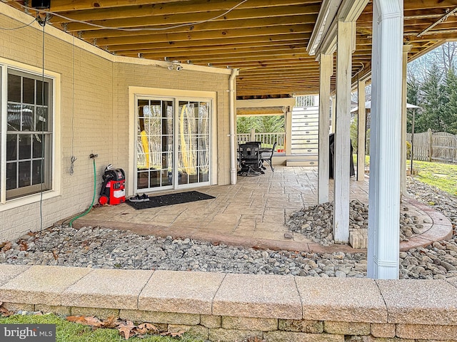 view of patio / terrace