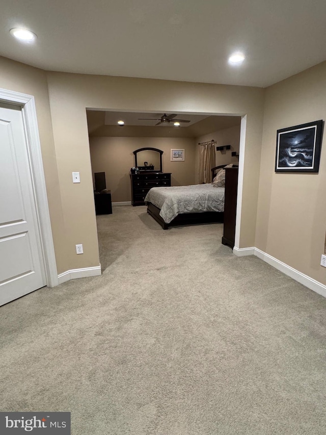 unfurnished bedroom featuring carpet floors