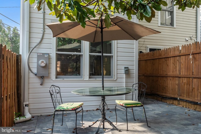 view of patio / terrace