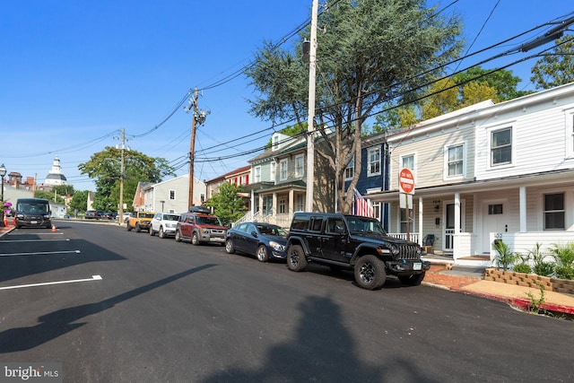 view of street