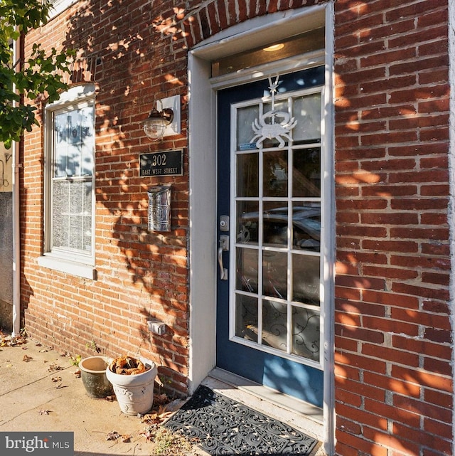 view of entrance to property