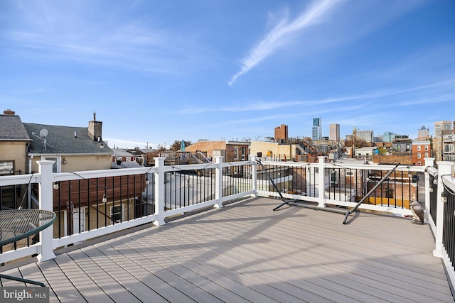 view of deck