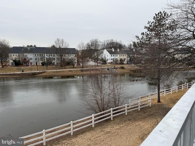 property view of water