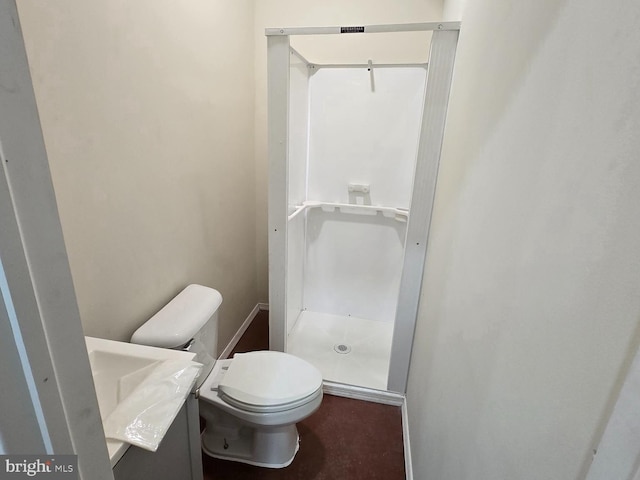 bathroom featuring toilet