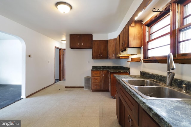 kitchen with sink