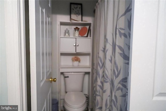 bathroom with toilet