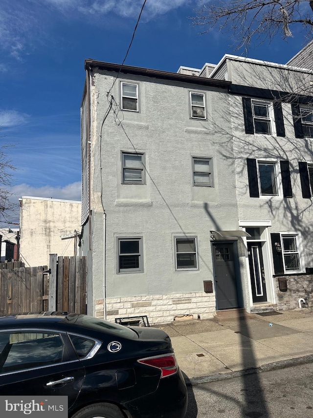 view of townhome / multi-family property