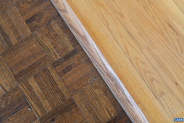 room details featuring parquet floors