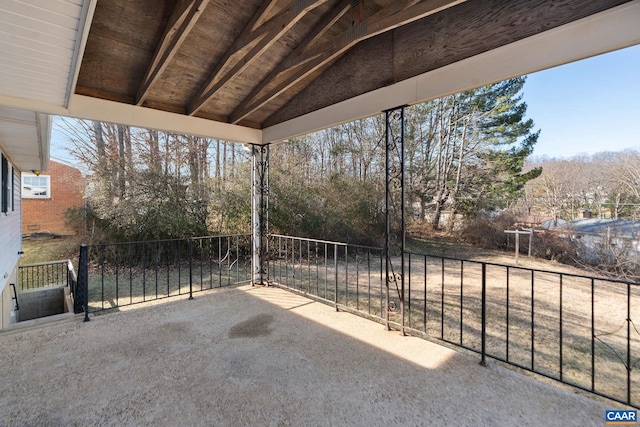 view of patio / terrace