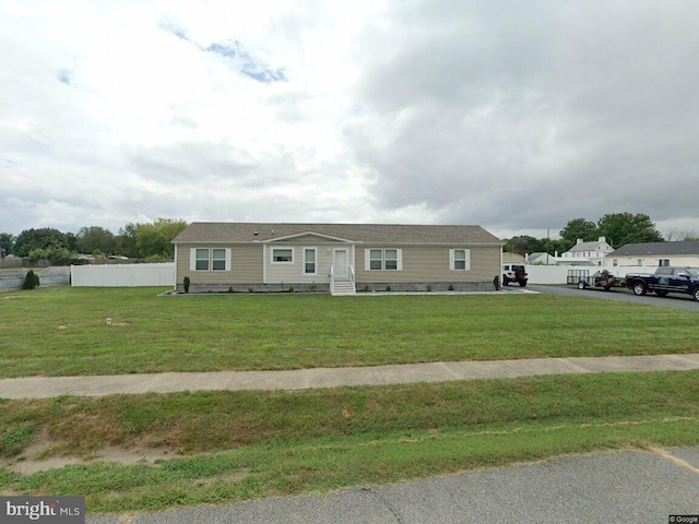 view of manufactured / mobile home