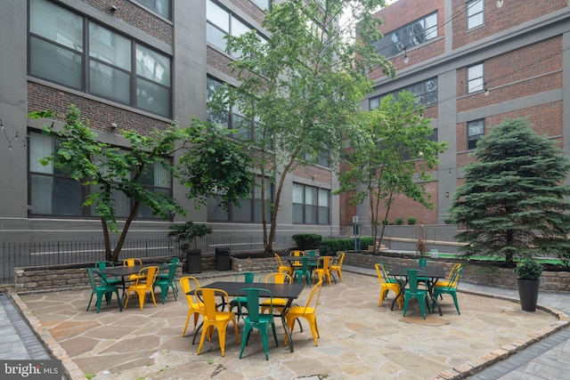 view of patio / terrace with outdoor dining area