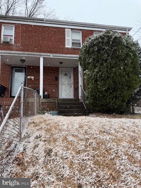 view of townhome / multi-family property