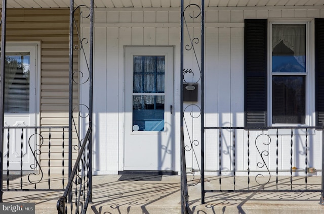 view of entrance to property