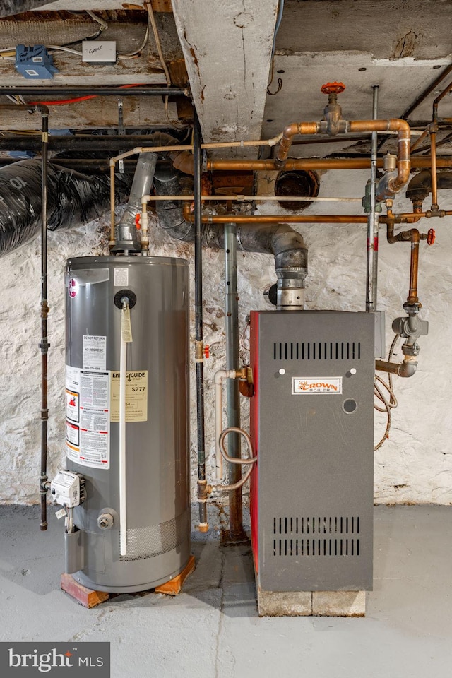 utilities with gas water heater