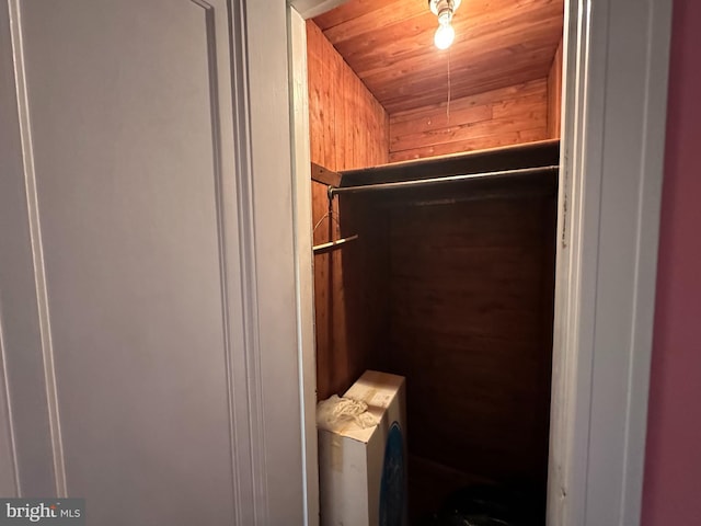 view of closet