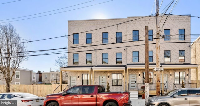 view of townhome / multi-family property