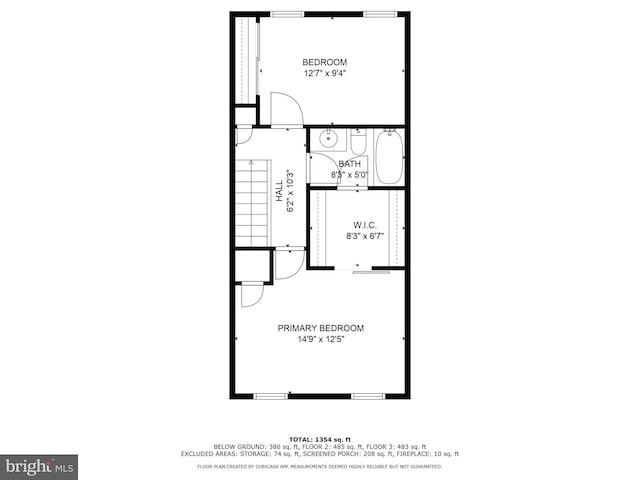2512 S Arlington Mill Dr Unit 5, Arlington, VA 22206 - property floor plan