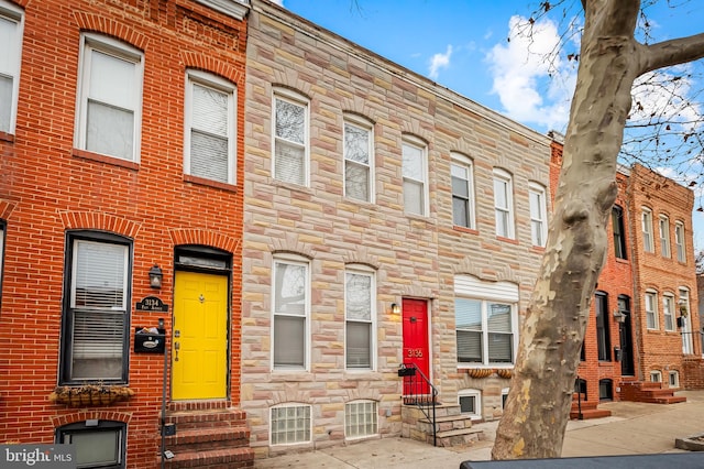 view of townhome / multi-family property