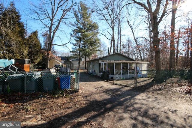 view of rear view of house